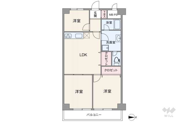 秀和南茨木レジデンス:間取り図面