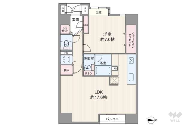 サンクタス代々木ヒルズ:間取り図面