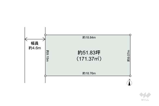 宝塚市南口1丁目 土地:間取り図面