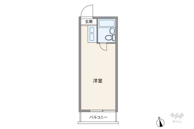 メゾン・ド・ヴェスペール:間取り図面