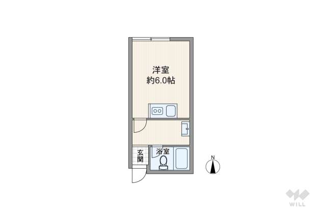 ハイツ太子堂:間取り図面