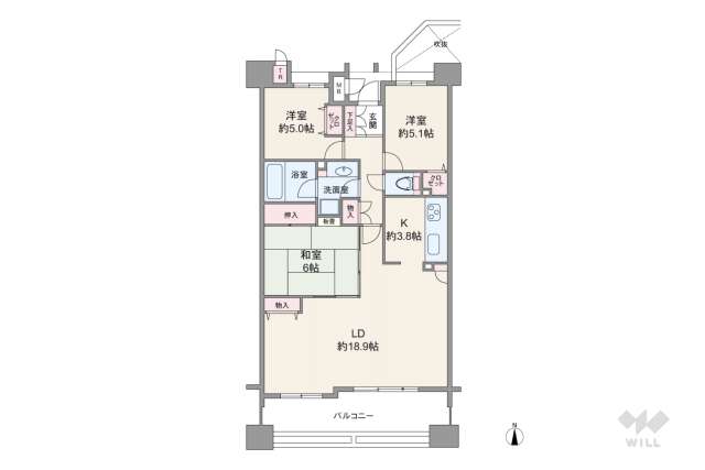 673390Rの間取り図
