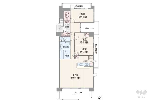 678281Rの間取り図