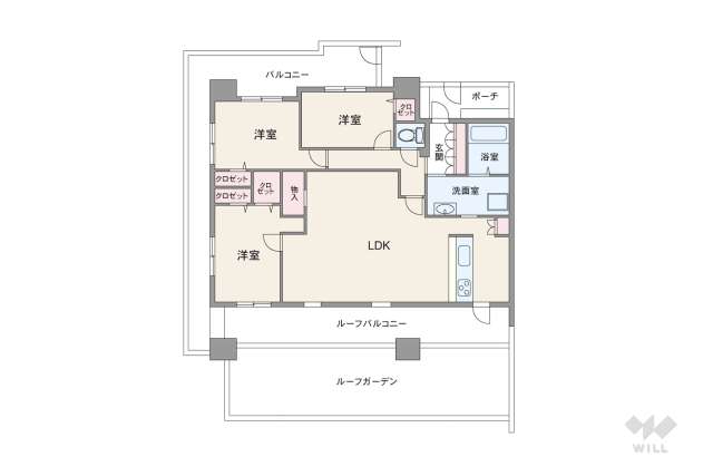 ロフティ清船:間取り図面