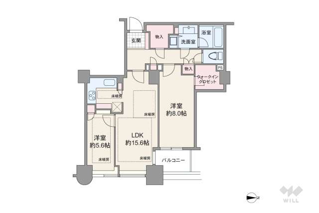 センチュリーパークタワー:間取り図面
