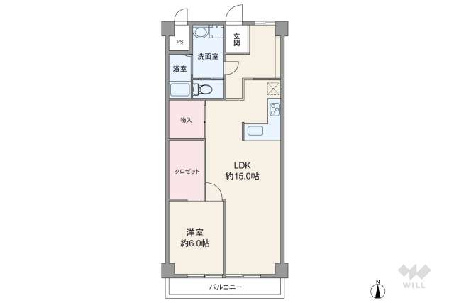 秀和南茨木レジデンス:間取り図面