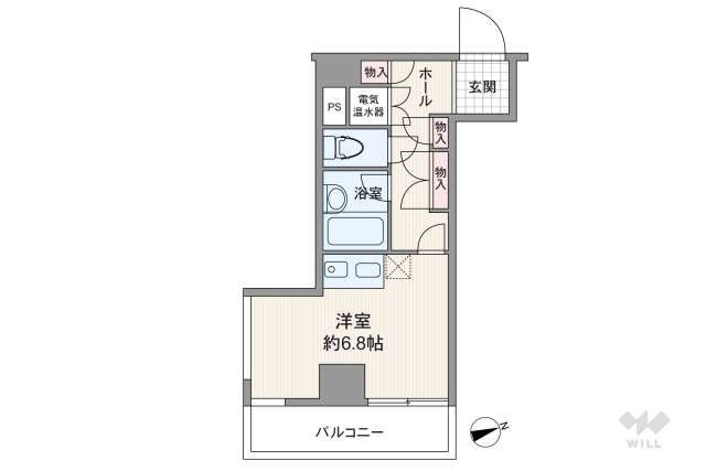 ジェイパーク南大井:間取り図面