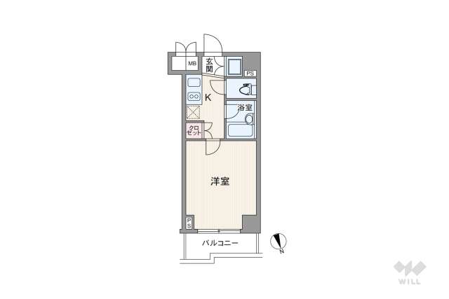 ルーブル蒲田八番館:間取り図面