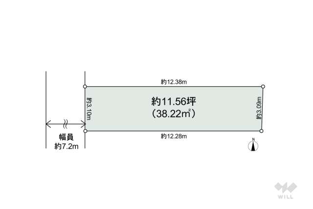 名古屋市南区鳥栖2丁目 土地:間取り図面