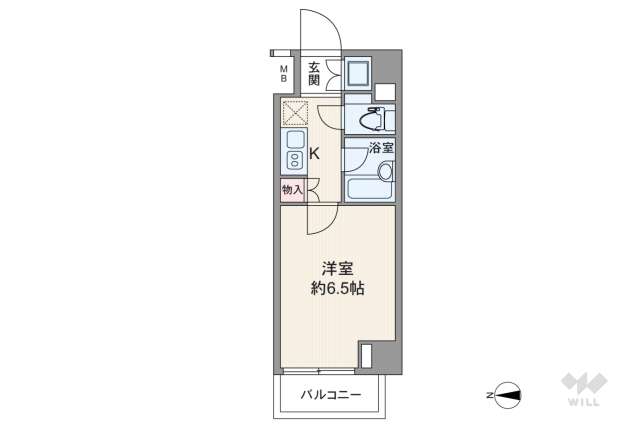 ルーブル西蒲田弐番館:間取り図面