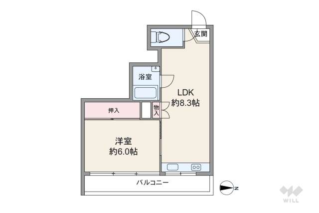 立石菊星シャルム:間取り図面