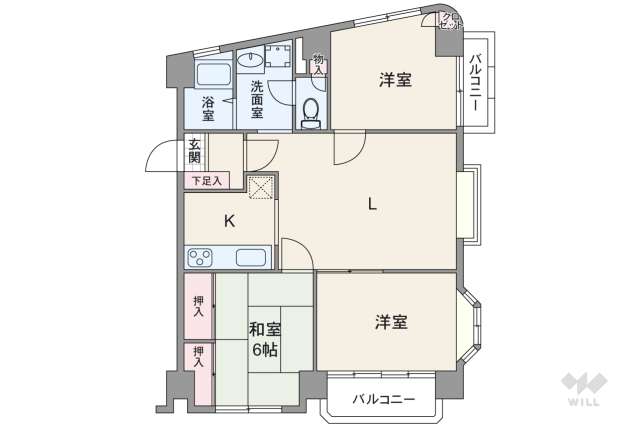 エスユーハイム:間取り図面