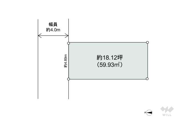 摂津市一津屋3丁目 土地:間取り図面
