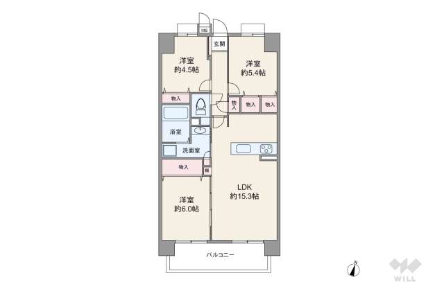 アイ旭:間取り図面