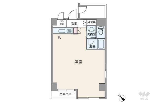 ノア渋谷パート2:間取り図面