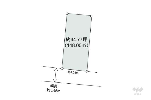 名古屋市中村区猪之越町2丁目 土地:間取り図面