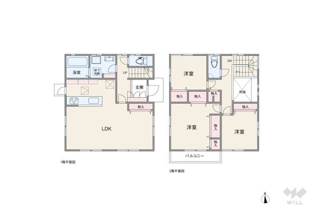 川崎市高津区久末 一戸建て:間取り図面