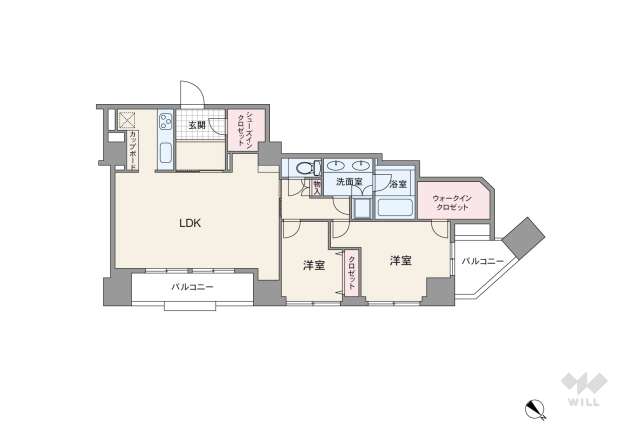 元麻布ヒルズフォレストタワー:間取り図面