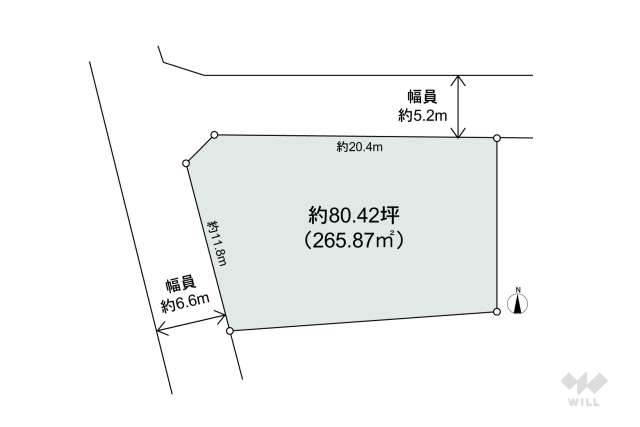 西宮市新甲陽町 土地:間取り図面