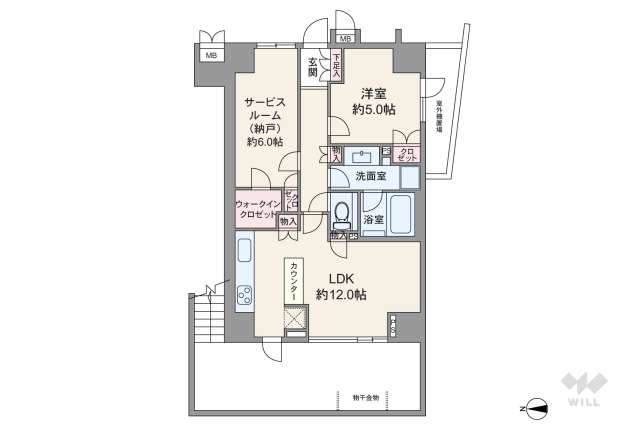 プレシス馬込:間取り図面