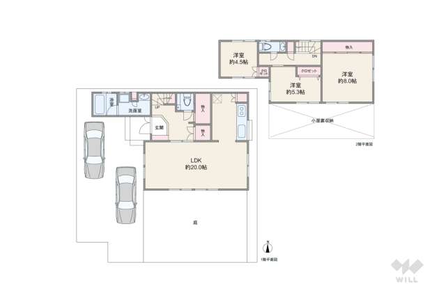 高槻市安満西の町 中古一戸建て（建物101.85㎡・土地313.56