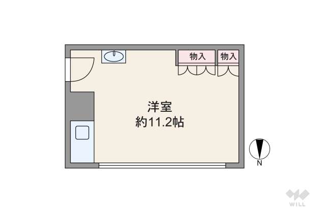 アピア2 シティライフ逆瀬川2:間取り図面