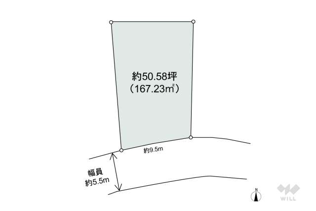 名古屋市瑞穂区片坂町2丁目 土地:間取り図面