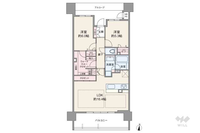 ワコーレ伊丹宮ノ前　珠庵:間取り図面