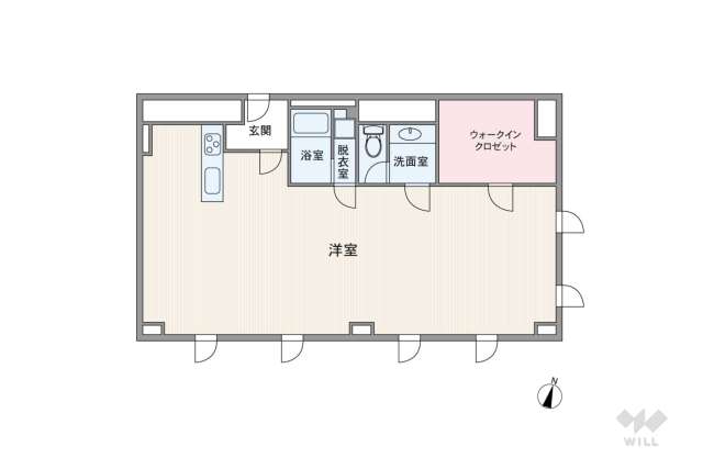 シャトレーイン東京笹塚:間取り図面