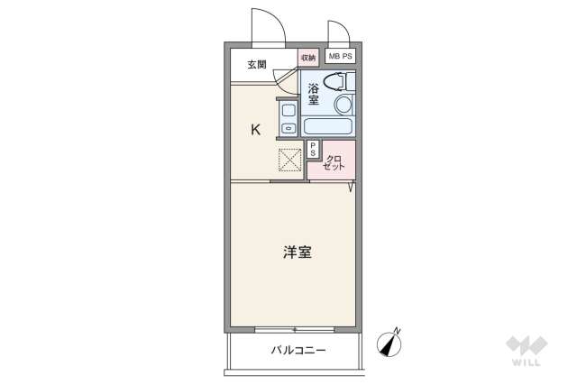 レクセル目黒:間取り図面