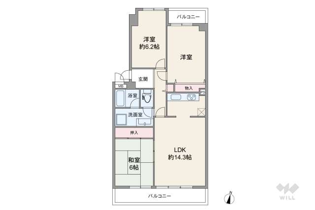 723841Rの間取り図