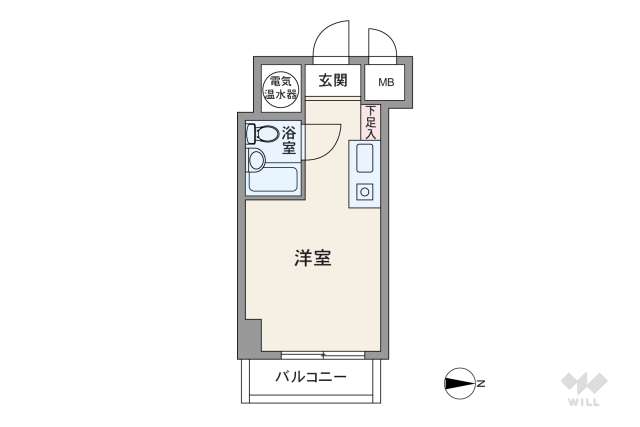 ロジマン御苑:間取り図面