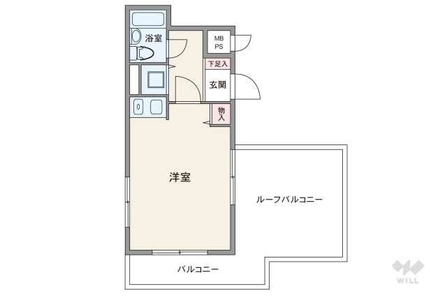 メインステージ新宿:間取り図面