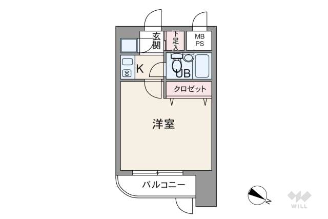 ライオンズマンション都立大学第２:間取り図面