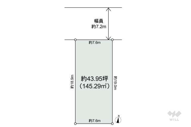 名古屋市中村区乾出町4丁目 土地:間取り図面