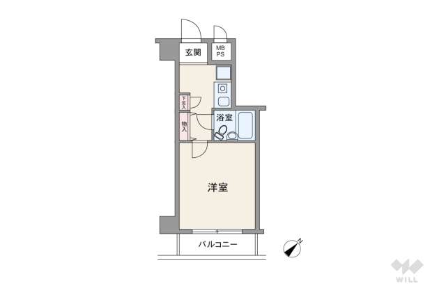キャピタルビュー柴又:間取り図面