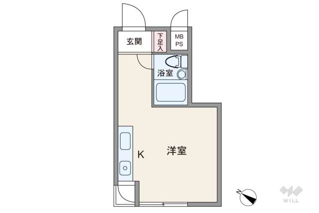 ライオンズマンション西新宿第6:間取り図面