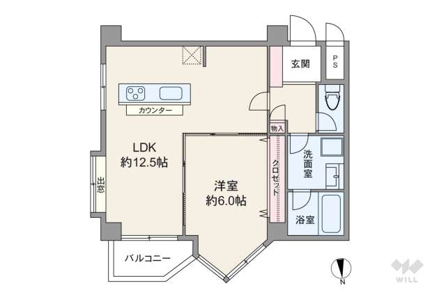 ダイアパレス浅間町:間取り図面