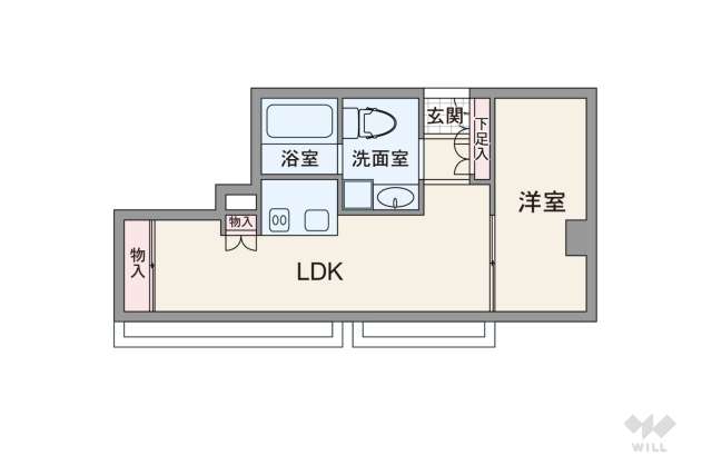 ライオンズマンション雷門:間取り図面