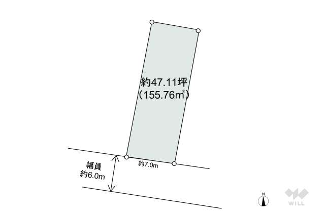 名古屋市守山区川宮町 土地:間取り図面