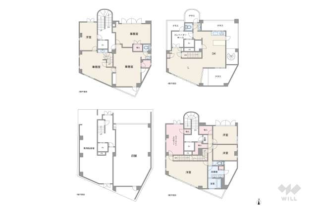 サクラメント　イー:間取り図面
