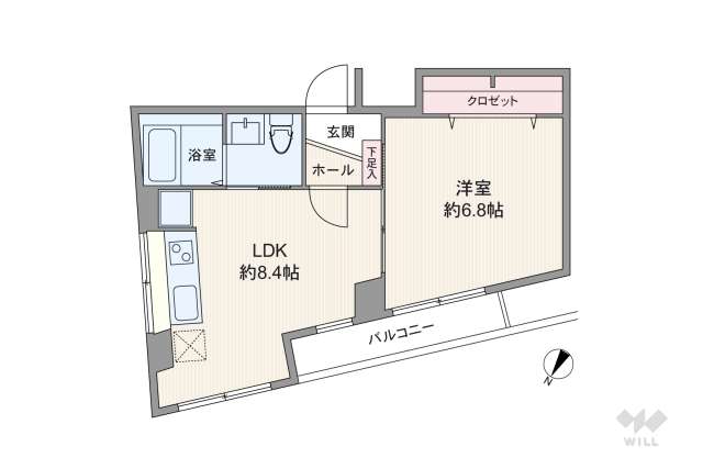 グリーンビュー白金:間取り図面