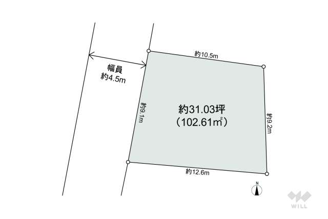 中野区大和町4丁目 土地（敷地面積:102.61㎡）｜ウィル不動産