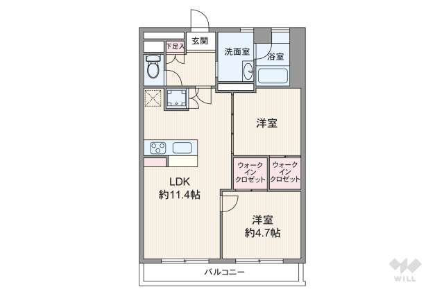 グリーンハイツ白鳥:間取り図面