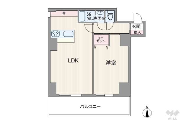 チサンマンション新大阪:間取り図面