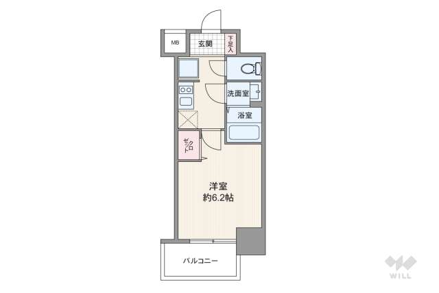 メイクス熱田神宮:間取り図面