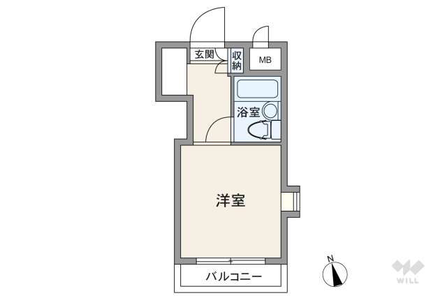 スカイコート千歳烏山:間取り図面