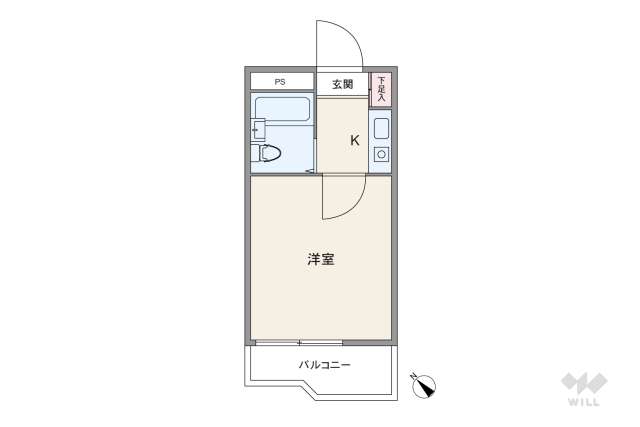 ラ・レジダンス・ド・アドラーブル:間取り図面
