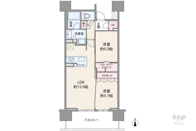 オープンレジデンシア葵フォレスト:間取り図面