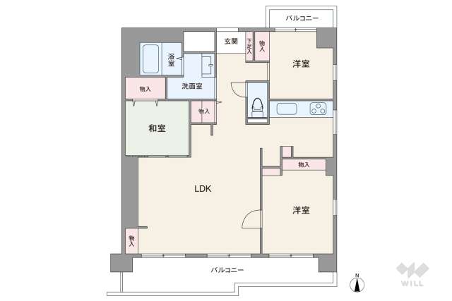 グランドメゾン覚王山通:間取り図面